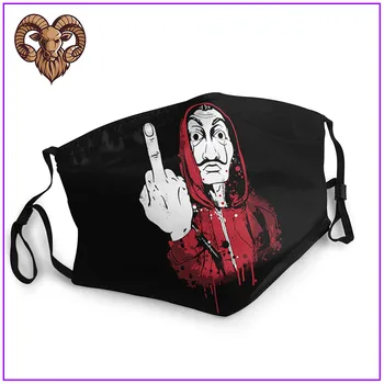 

papel disobey casa de papel,tv serie,tokie Men Women facemasks for virus protection cotton facemasks pm2.5 mask filter skin care