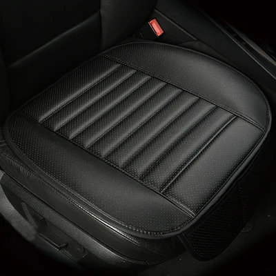 WLMWL универсальный кожаный чехол для автокресла для Mitsubishi ASX outlander lancer pajero sport pajero dazzle все модели автостайлинг - Название цвета: black