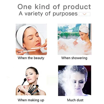 

100 Pcs Disposable Waterproof Plastic Shower Caps Thicken Clear Shower Hair Caps Hair Accessory