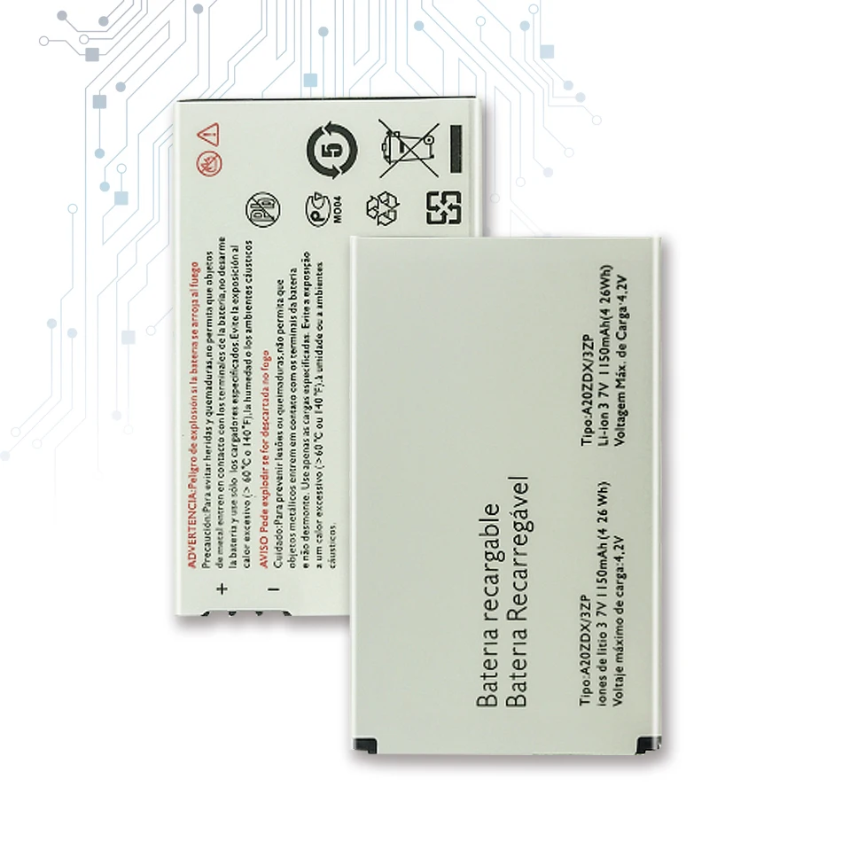 Batteria Di Ricambio A20Zdx/3Zp Per Telefono Cellulare Intelligente Philips Xenium X325 X100 T129 Con Codice Traccia