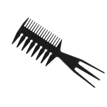 

Style Multipurpose Teeth Hairstyling Dye Comb Hair Coloring Streaking Dyeing Pigment Coating Barber Styling Brush Compact