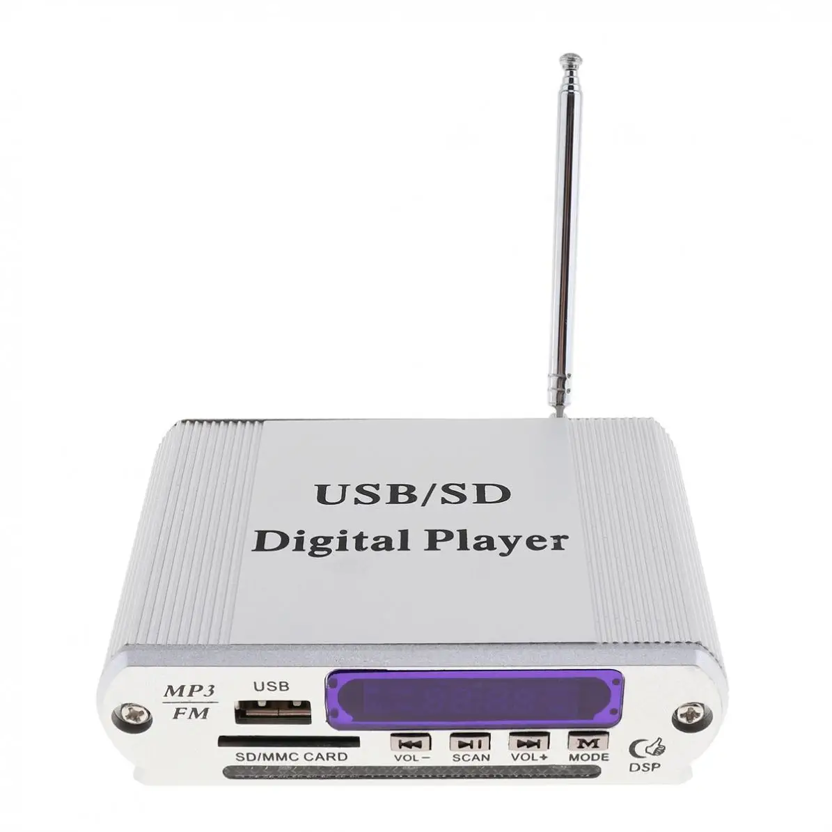 Power Amplifier Digital Audio Music Player Remote Control Support FM MP3 SD USB DVD amplifier board For Car Motorcycle Home