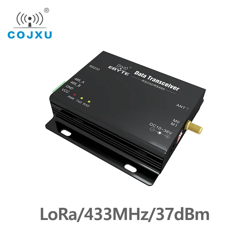 

COJXU LoRa SX1278 IOT DTU 433MHz 20km Long Range 5W Wireless Transceiver Receiver 37dBm RS232 RS485 433 MHz Serial Port Server