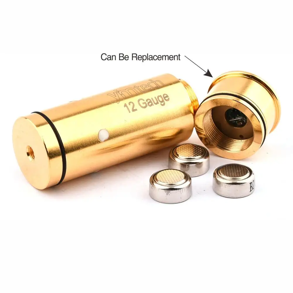 12Gauge laser bullet cartridge shotgun cartridges laser ammo, training bullet for dry fire training & shooting simulation dry fire laser trainer