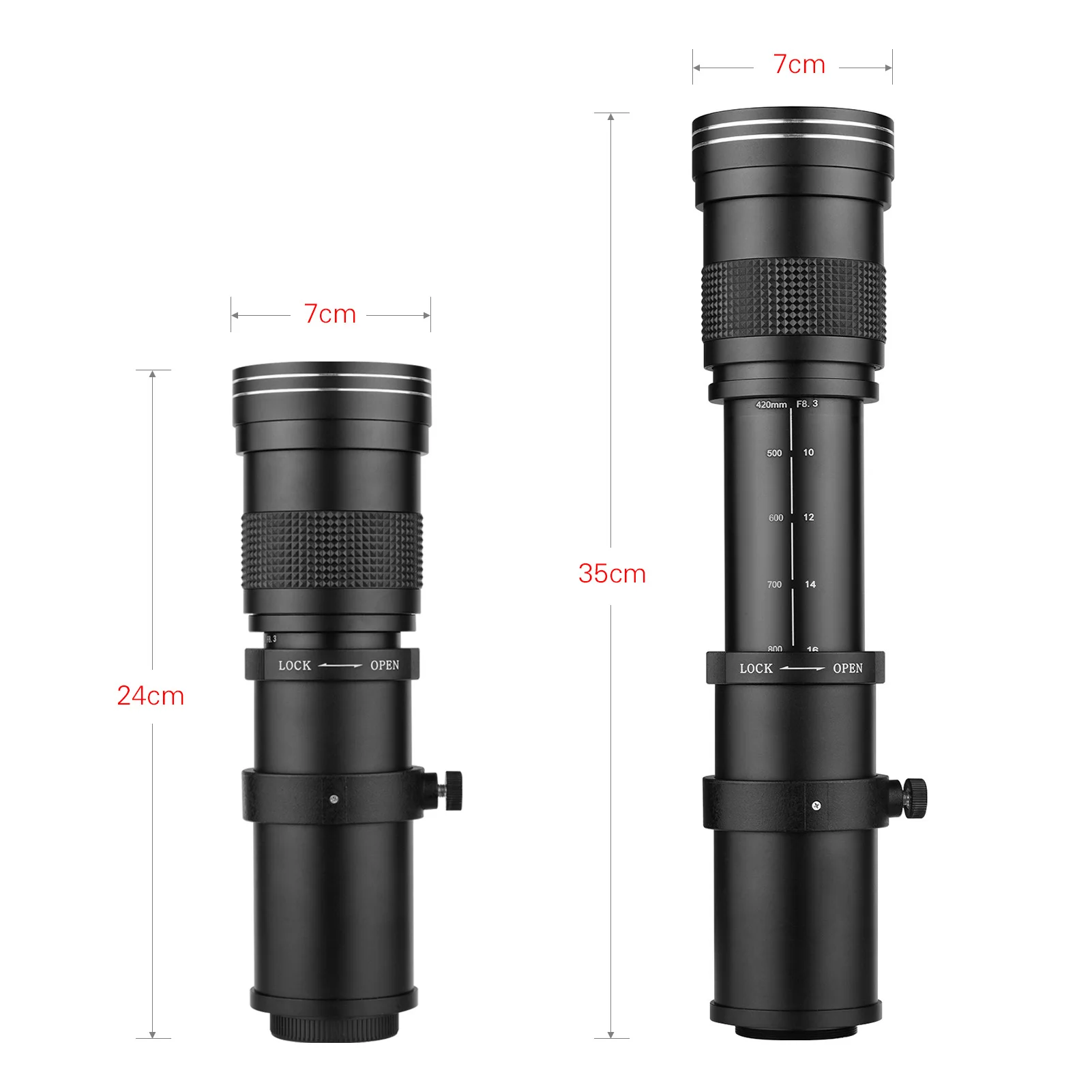 新品】SONY用 超望遠ズームレンズ 420-800mm Amazon.co.jp: 望遠レンズ