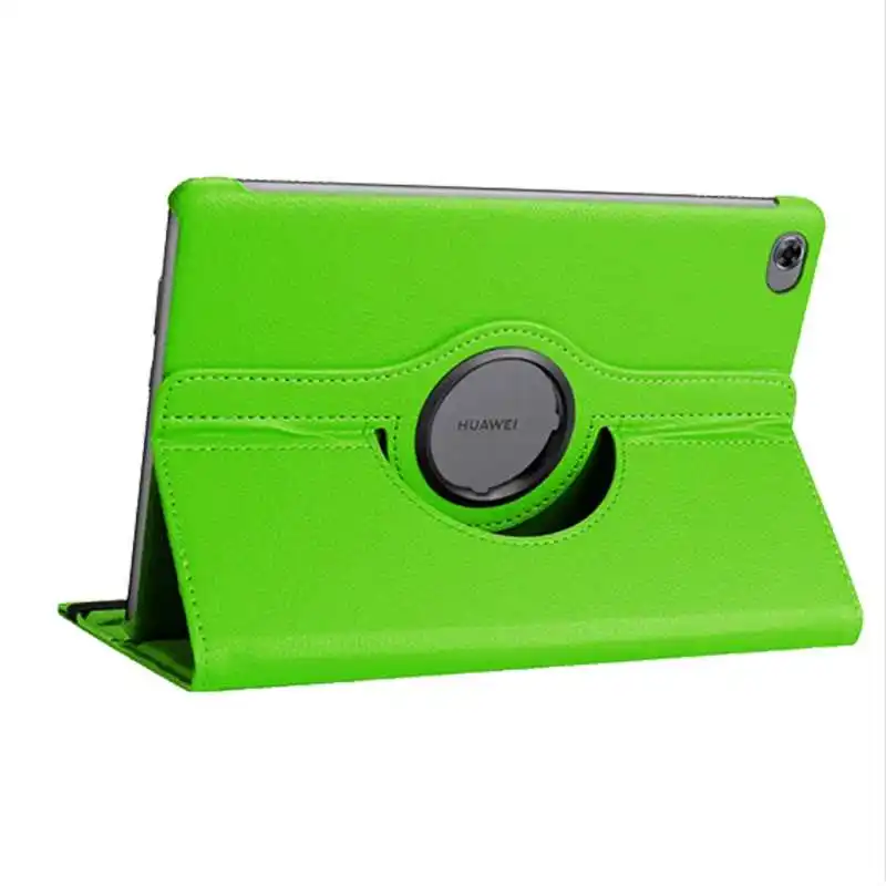 Mokoemi 360 Вращающийся флип-стенд 10," для huawei MediaPad M5 Lite 10,1 чехол для huawei MediaPad M5 Lite 10,1 чехол для планшета - Цвет: Green