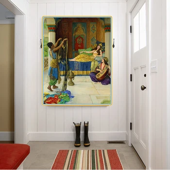 

Citon John Collier《Myrrh Aloes and Cassia》Canvas Art Oil Painting Famous Artwork Poster Picture Wall Decor Home Decoration