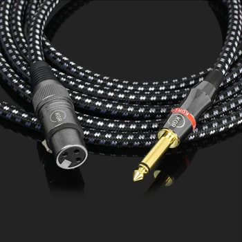 

5N OCC single crystal copper agricultural microphone line enthusiast audio cable guitar instrument