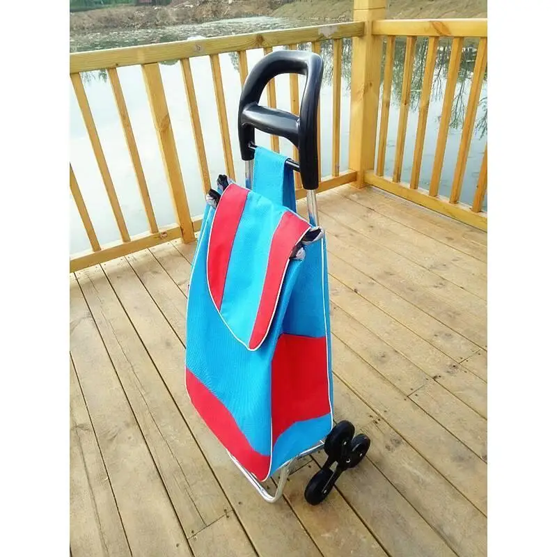 Carretilla Plegable Verdulero Carrello Cucina De Courses Avec roulets Mesa Cocina Тележка для покупок - Цвет: Version B