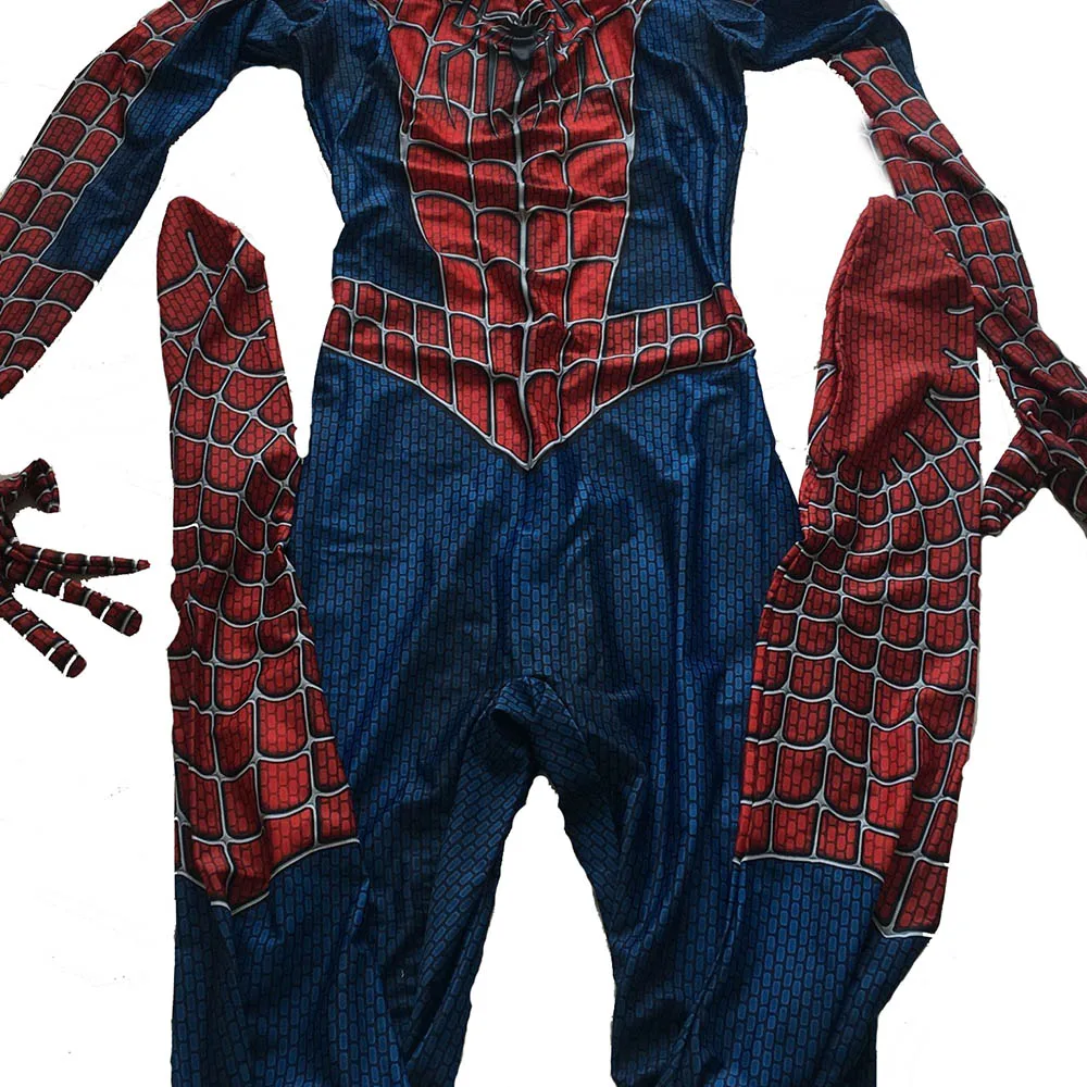 Мужской и Женский карнавальный костюм Raimi Spider, костюм Zentail, классический костюм супергероя паука, костюм для вечеринки на Хэллоуин, боди