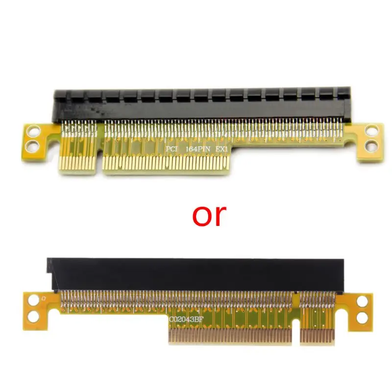 Переходная карта PCI Express x8 на x16 адаптер с левым слотом для 1U-сервера оптовая