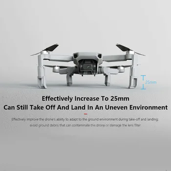 

4pcs/set Stabilizer Leg Support Extended Landing Gear Gimbal RC Airplane Folding Front Rear Accessories For DJI MAVIC MINI Drone