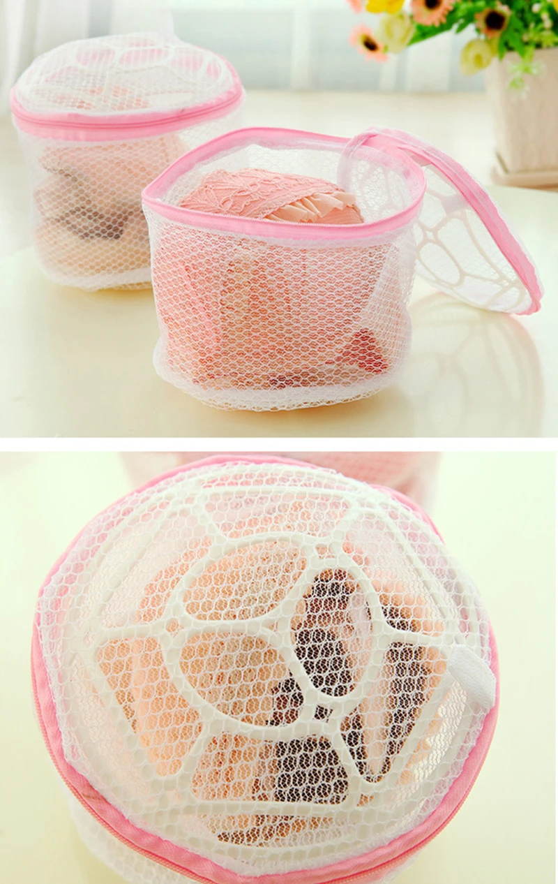 1 Pcs Lingerie Washing Home Use Mesh sock Clothing Underwear Organizer Washing Bra BagWashing Machine Protection Net Mesh Bags