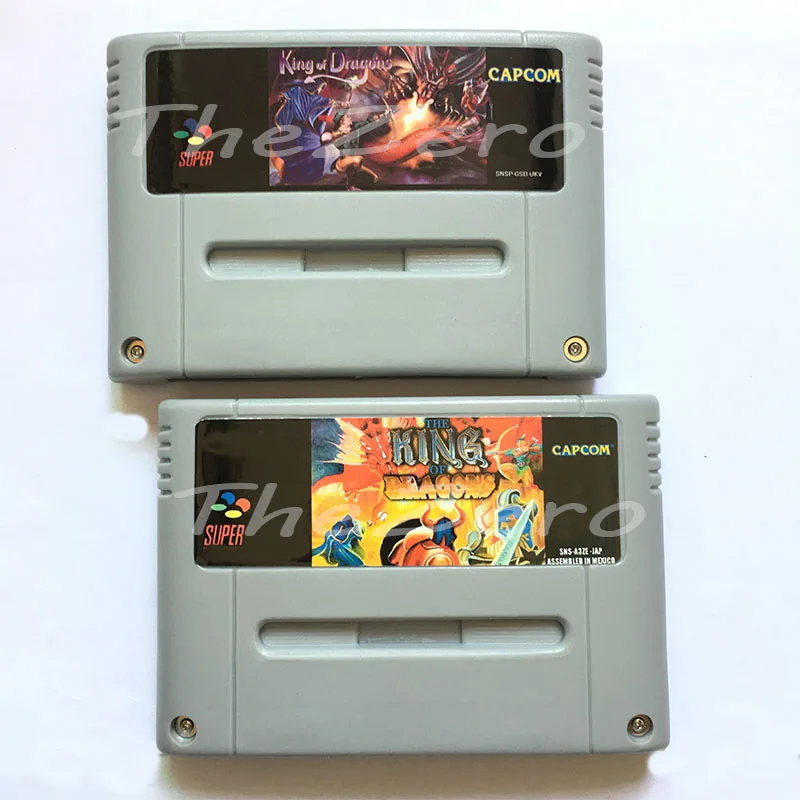 The King of Dragons Video Game for 16 bit Super Card Console Cartridge 46 pin EUR PAL Version Player | Электроника