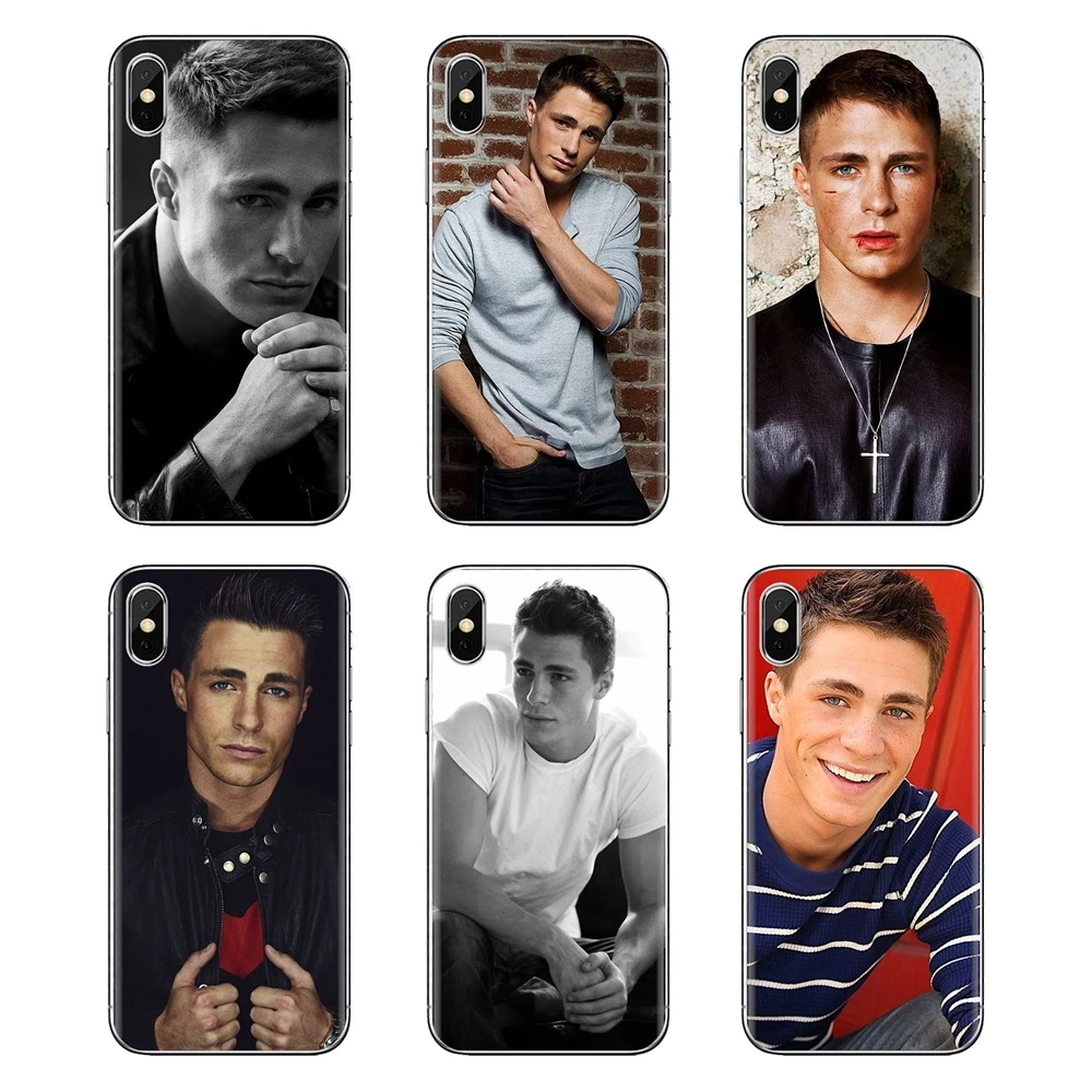 Transparent Soft Cases Cover For Huawei Mate Honor 4C 5C 5X 6X 7 7A 7C 8 9 10 8C 8X 20 Lite Pro Colton Haynes teen wolf USA star |