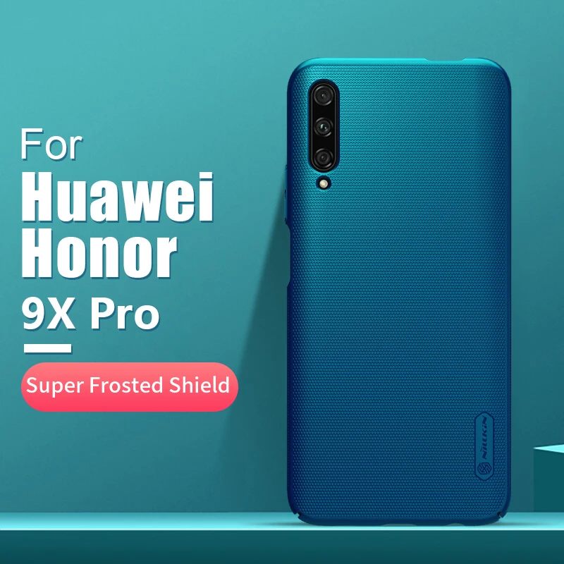 Honor 9x чехол 6,59 ''NILLKIN матовый ПК Жесткий Чехол для huawei Honor 9X Pro Чехол в подарок держатель для телефона