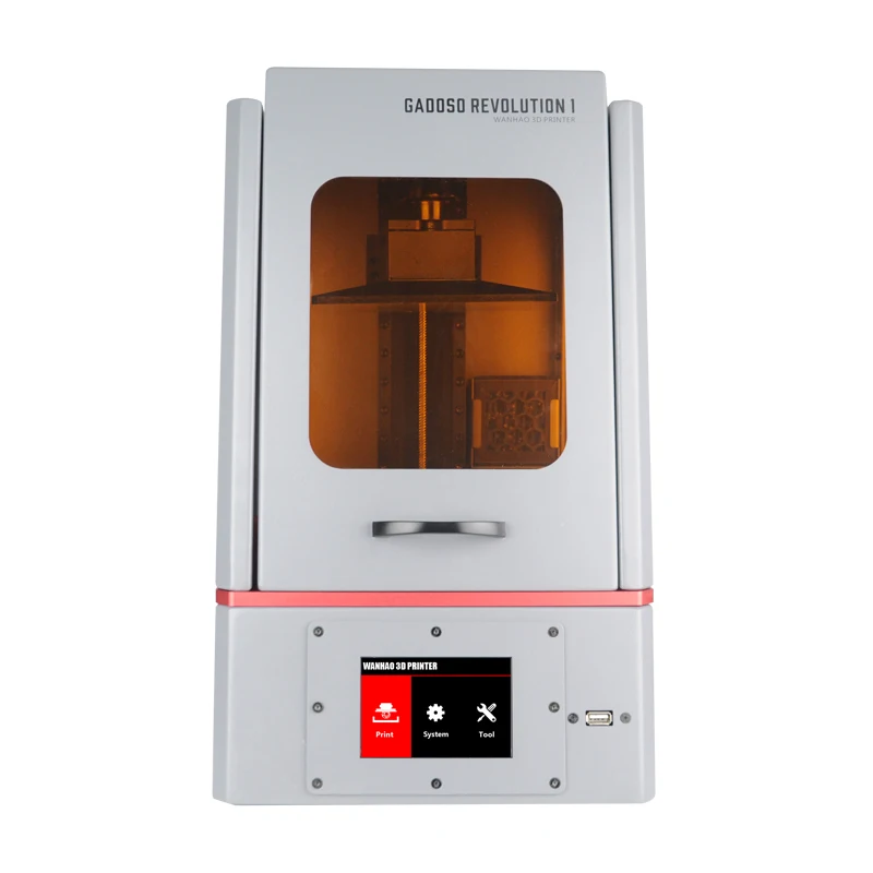 WANHAO DLP Смола 3d принтер машина ювелирные изделия стоматологический 3D GR1 Gaooso революция 1 УФ Смола 3d принтер 250 мл смола и программное обеспечение бесплатно