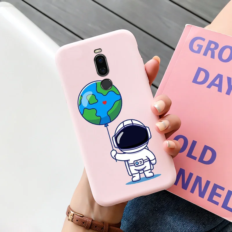 Cases For Meizu Astronaut TPU Soft Shell For Meizu X8 Case Personality Tide Shell For MEIZU X8 Case Silicone Edging Matte Phone For MEIZU meizu phone case with stones Cases For Meizu