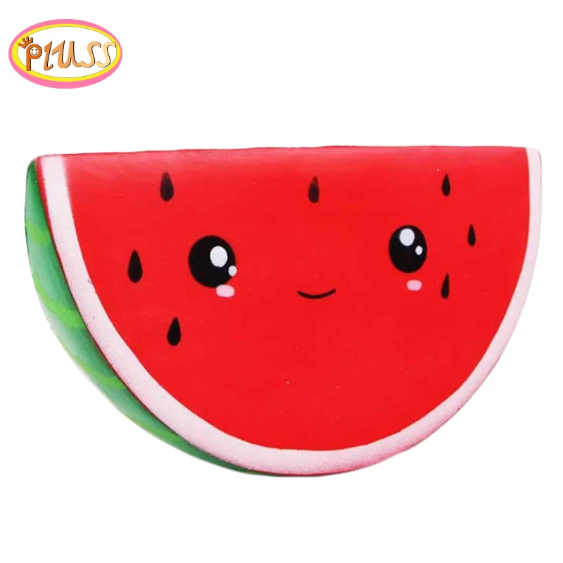 

Kawaii Jumbo Watermelon Big Squishy Simulated Fruit Slow Rising Bread Scented Squeeze Toy Stress Relief for Kid Xmas Gift