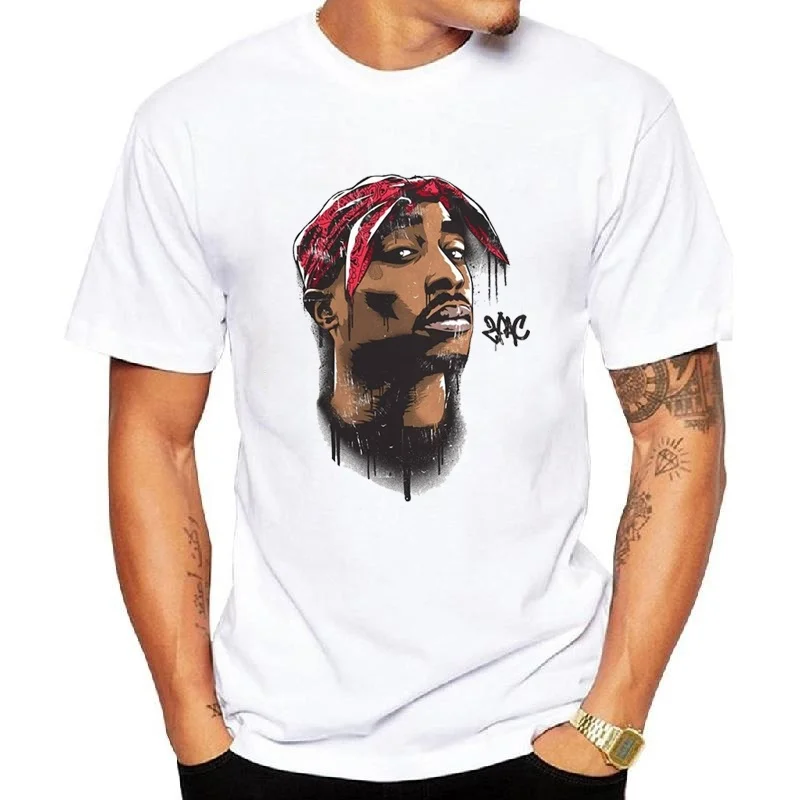 

New Popular Men Women Kids Tupac 2Pac T Shirt Creative Teens Tee Tops Boys Girls Printed T-shirt Couple Cotton Cool Short Sleeve