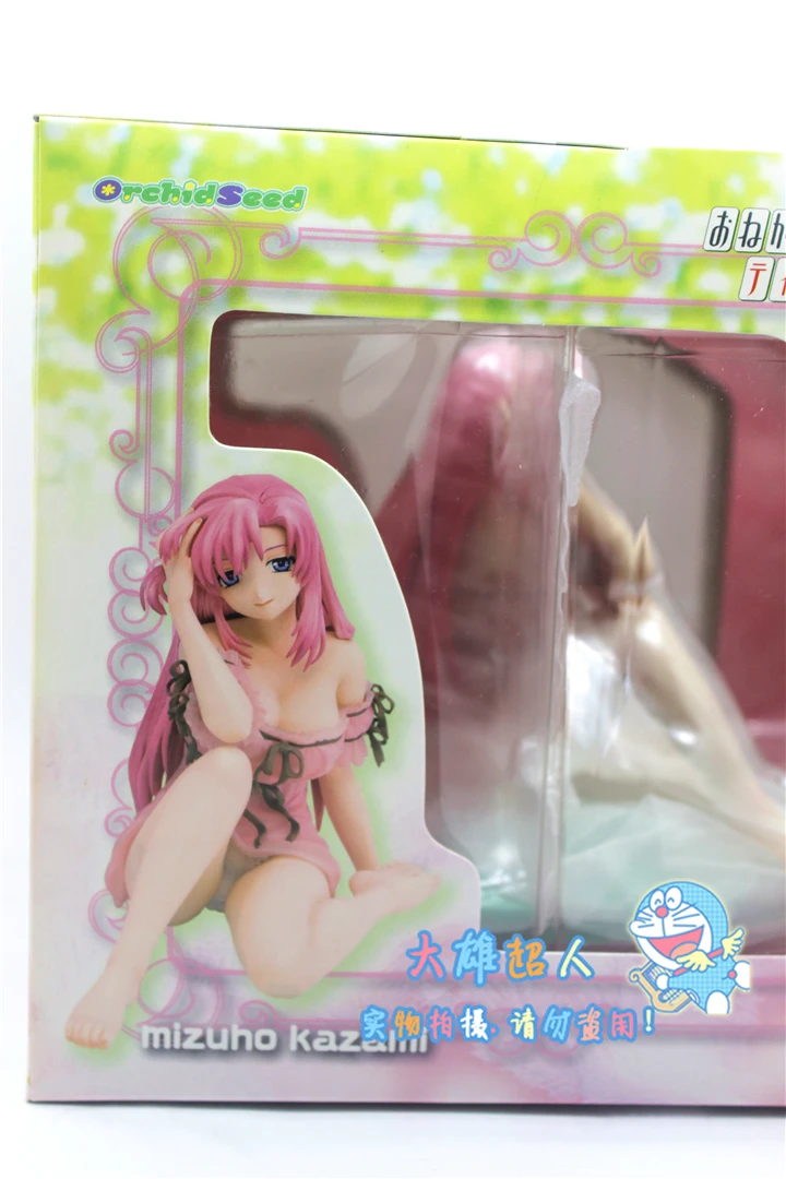 

13cm orchid seed figures Onegai teacher Anime Action original Figure PVC model Collection figures for children toys gift 0.5