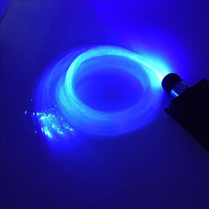 Smart Bluetooth APP 16W Car Starry Lights Musical Active Control Fiber Optic Lights kits For Optical Fiber LED Lighting project fiber optic lamp fiber optic ceiling kit
