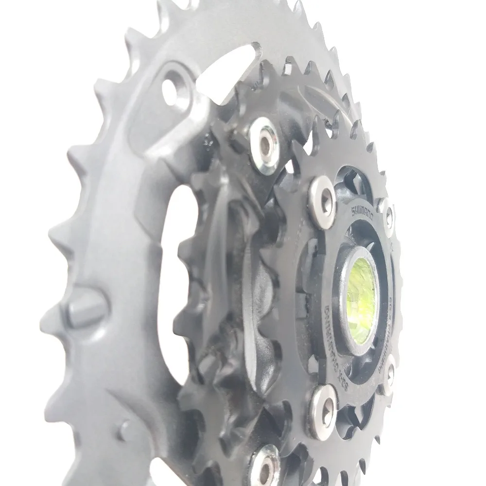 Shimano Alivio M4000 22 30 40T велосипедный кривошипный комплект 3x9 Скорость MTB велосипедная