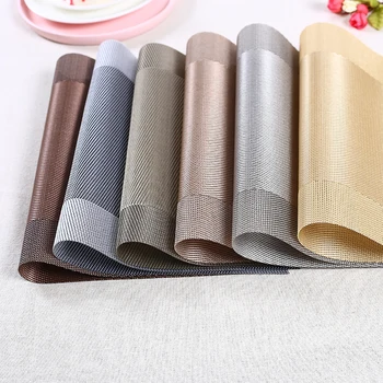 

45x30cm Modern PVC Kitchen Dinning Placemat for Table Cup Pad Coffee Tea Coaster Decoration Individual Table Supplie Party Decor