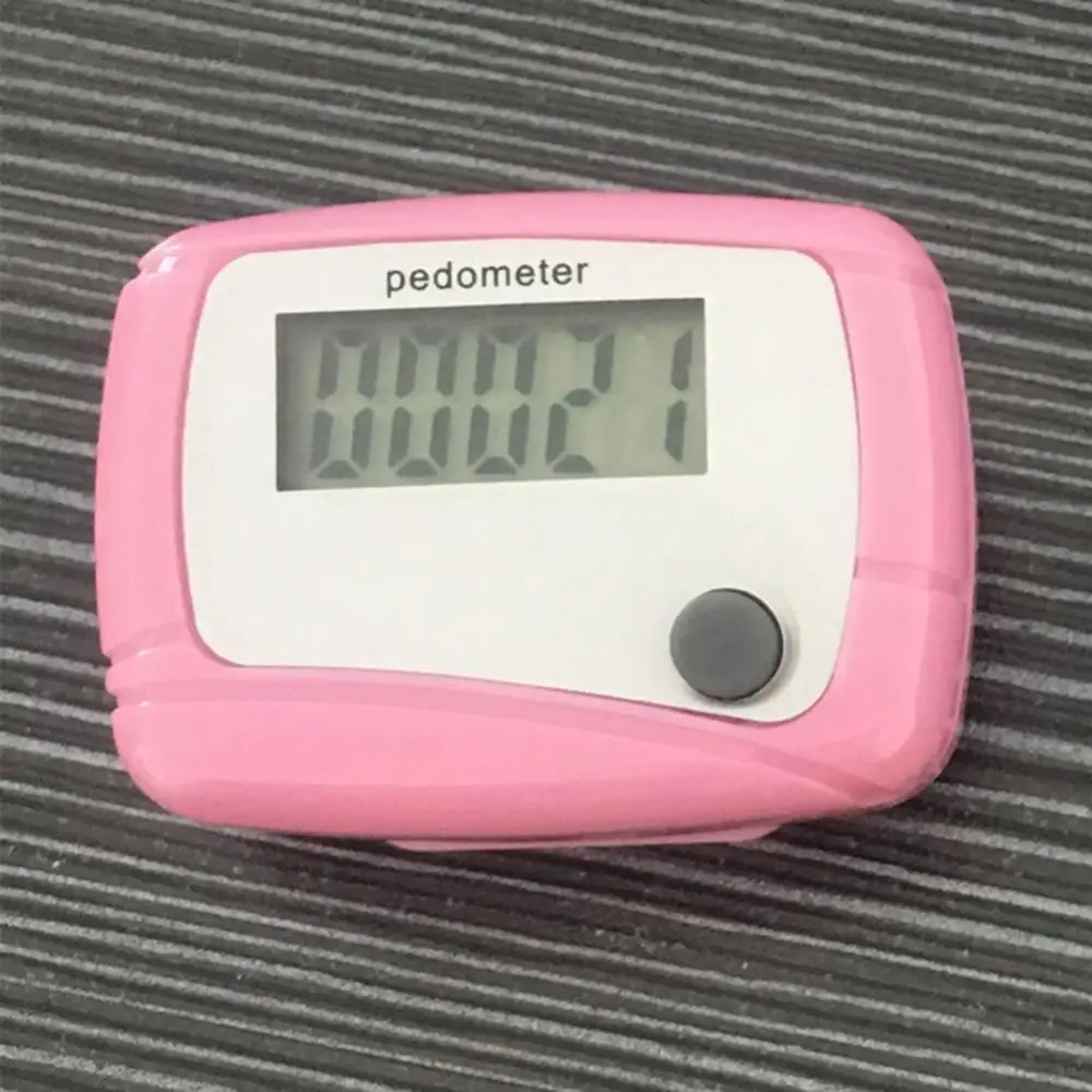 Walking Step Counter Pedometer Waterproof Multi-functional Movement Calories Counting LCD Display Fitness Equipments 3d pedometer