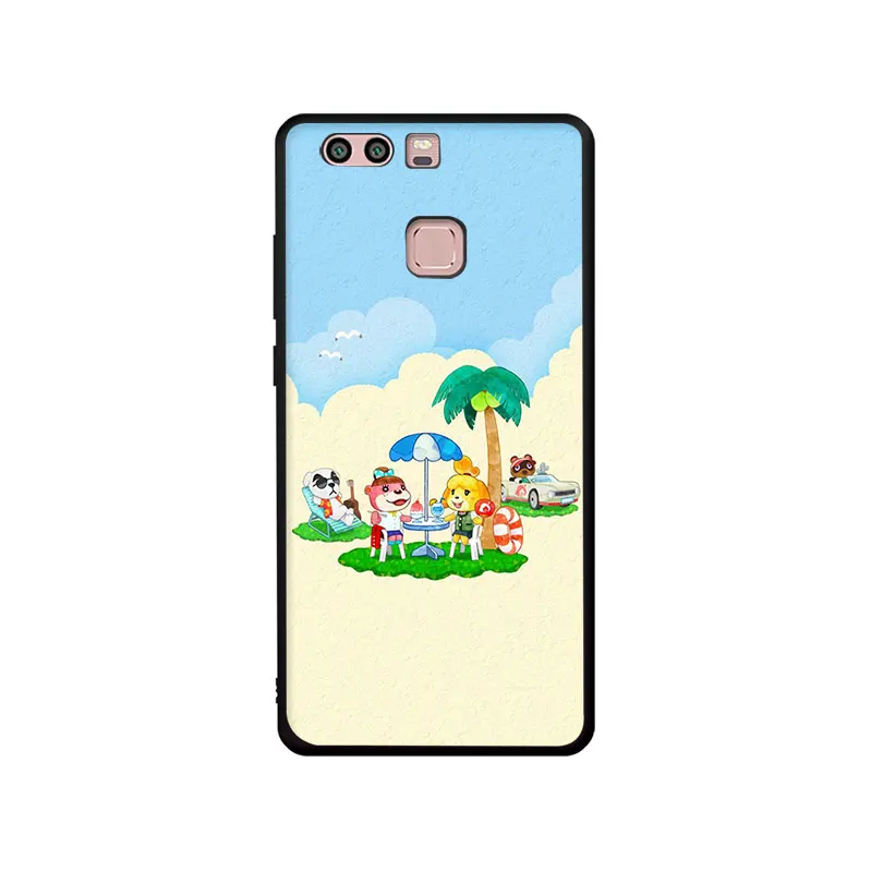 Мягкий ТПУ телефон EWAU Animal Crossing чехол для Huawei P8 P9 P10 P20 P30 Pro Lite Mini P Smart Z - Цвет: B5