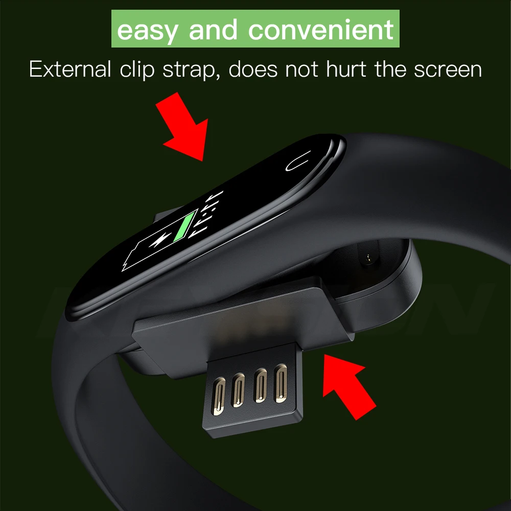 KEYSION для xiaomi mi Band 4 Кабель зарядного устройства mi band 4 для xiaomi mi band 4 Универсальное зарядное устройство USB зарядное устройство для xiaomi smart band 4