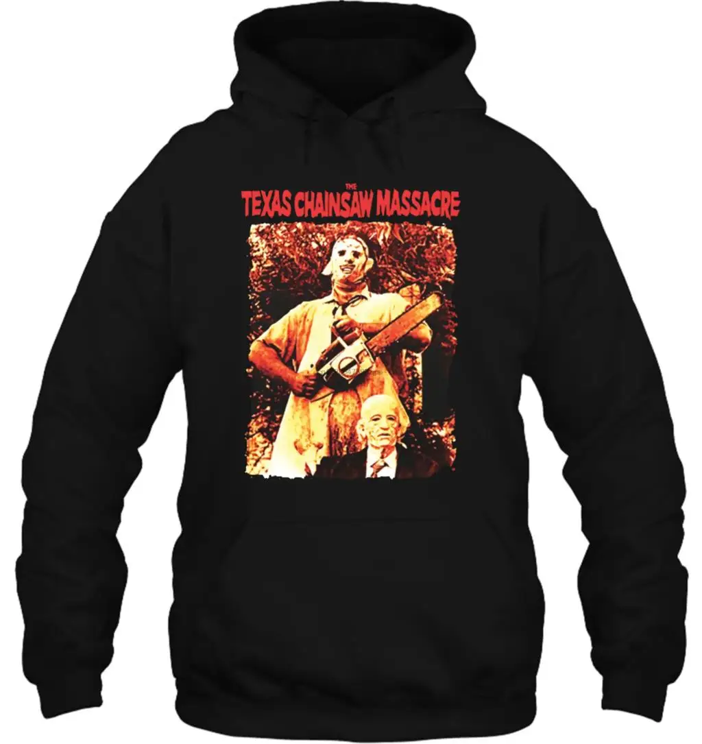 Мужская Толстовка Новинка Мужская Техасская бензопила резня Leatherface L XL 2XL фильм ужасов женская уличная одежда