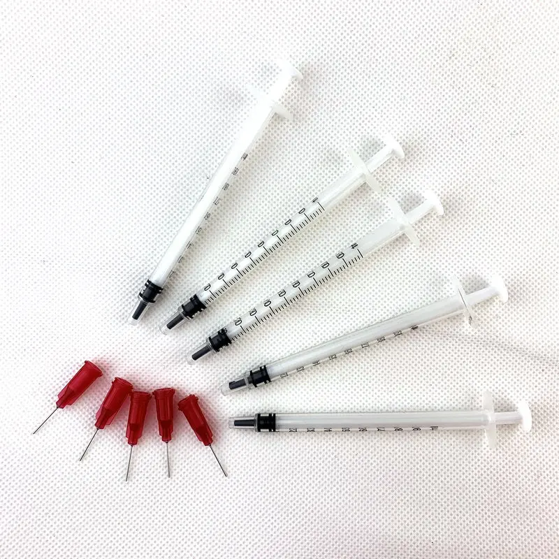 Kit 1ml glue syringes & 25G fine Tips