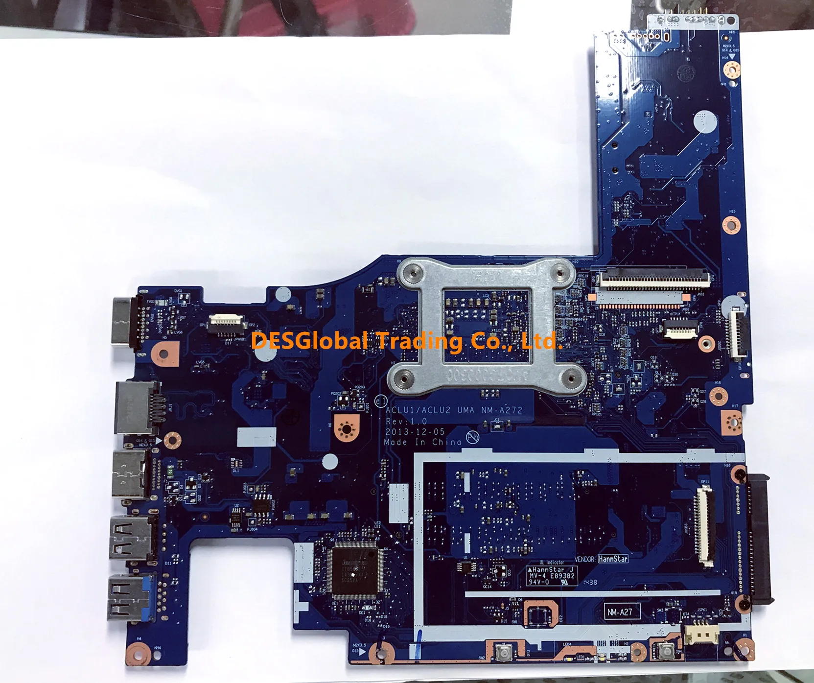

11S0006542 ACLU1/ACLU2 NM-A272 Laptop Motherboard for Lenovo G50-70 i3 CPU Mainboard Fully Tested Fast Shipping