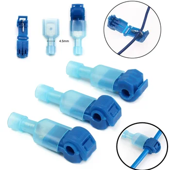 

60Pcs Quick Electrical Cable Connectors Snap Splice Lock Wire Terminal Crimp Wire Connector Waterproof Electric Connector