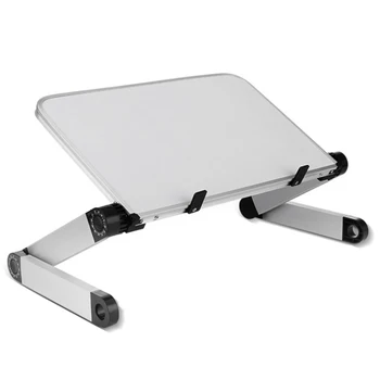 

HOT-Mini Laptop Stand Foldable For Bed Height Angle Desk Sofa Desk