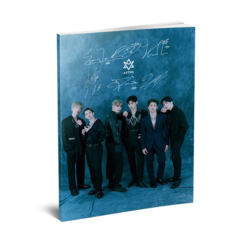 6 й мини альбом Kpop ASTRO &ltBLUE FLAME&gt Мини фотоальбом модный K pop Фотокарточка коллекция