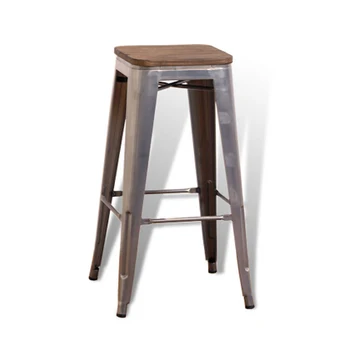 

Nordic Iron Art Simple Modern Industrial Style Metal Bar Chair Table Stool High