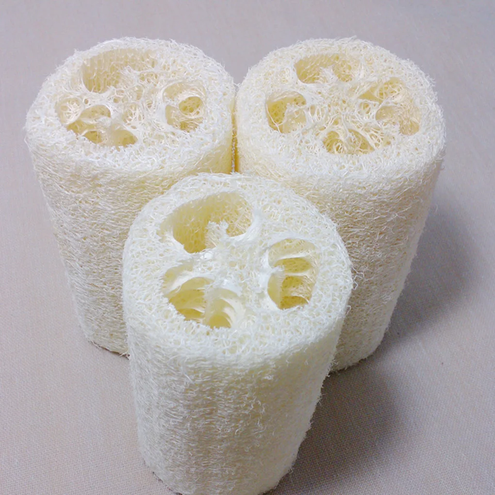 1/3pcs Natural Loofah Bath Shower Sponge Loofa Spa message Body