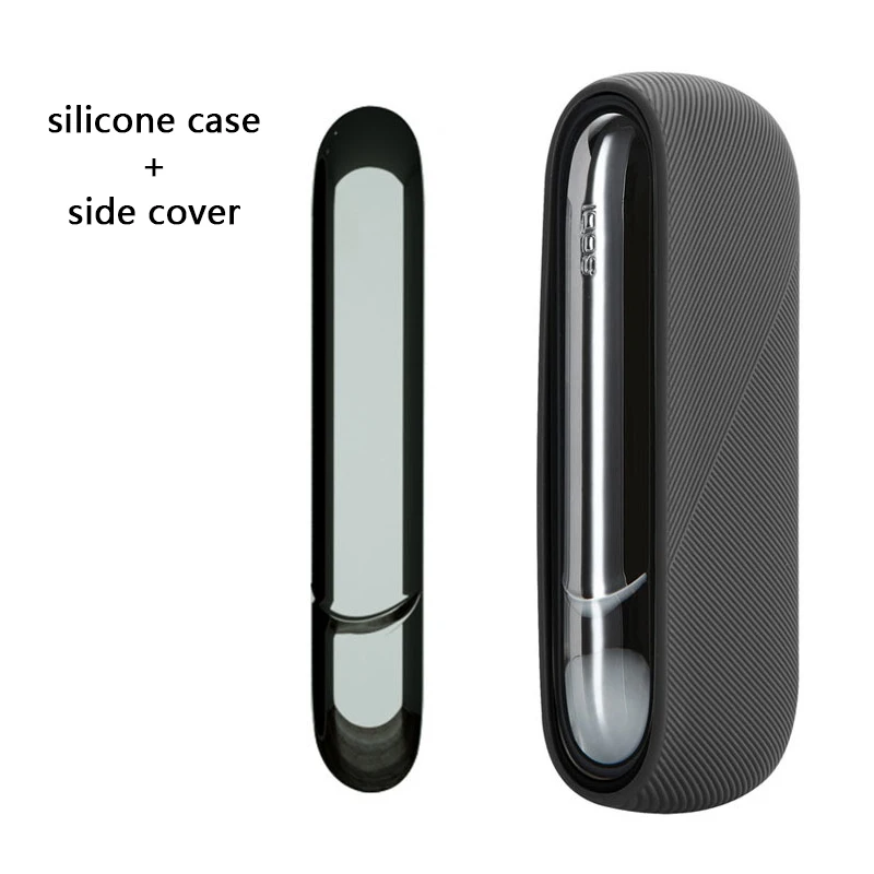 12 Colors Silicone Case+Door Cover For IQOS 3 Duo Full Protective Cover For IQOS 3.0 Replaceable Side Cover camera bag purse Bags & Cases