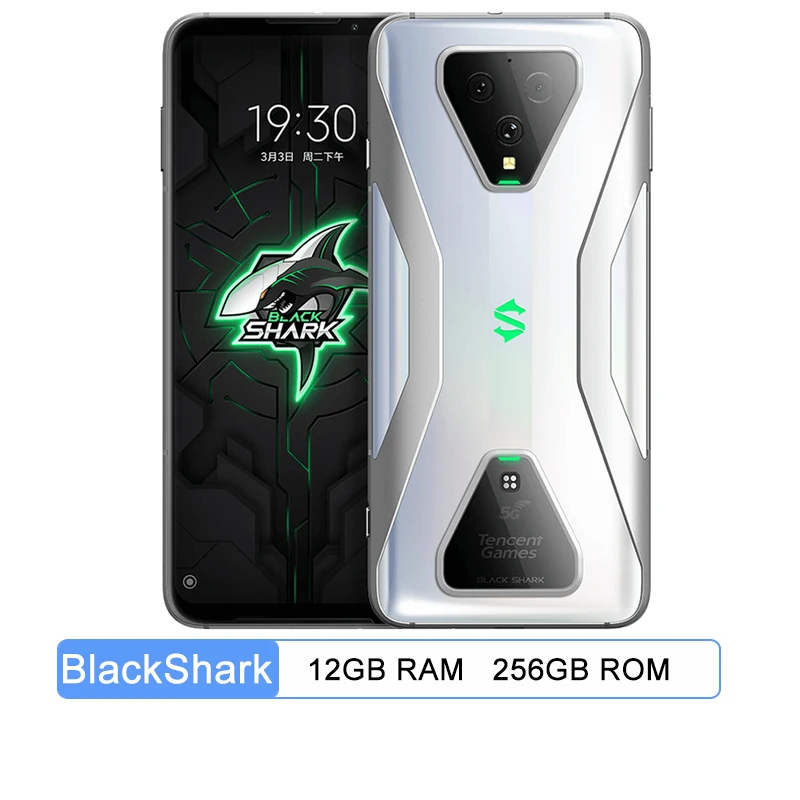 Black Shark 3 Global ROM 256GB ROM 12GB RAM 5G Gaming phone (Newly Launch Promos) blackshark, blackshark3 Smartphone Mobil ram memory 8GB RAM