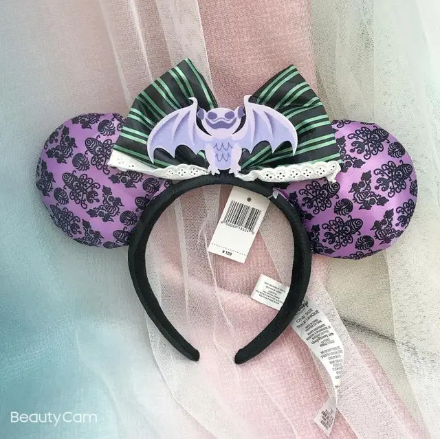 2020 Disney Parks purple Minnie Mouse Ears Headband new