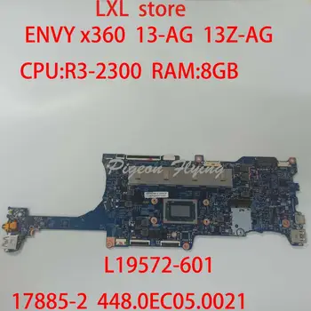 

ENVY x360 13-AG 13Z-AG motherboard Mainboard For HP 13-AG laptop 17885-2 L19572-601 CPU:R3-2300 RAM:8GB 100% test OK