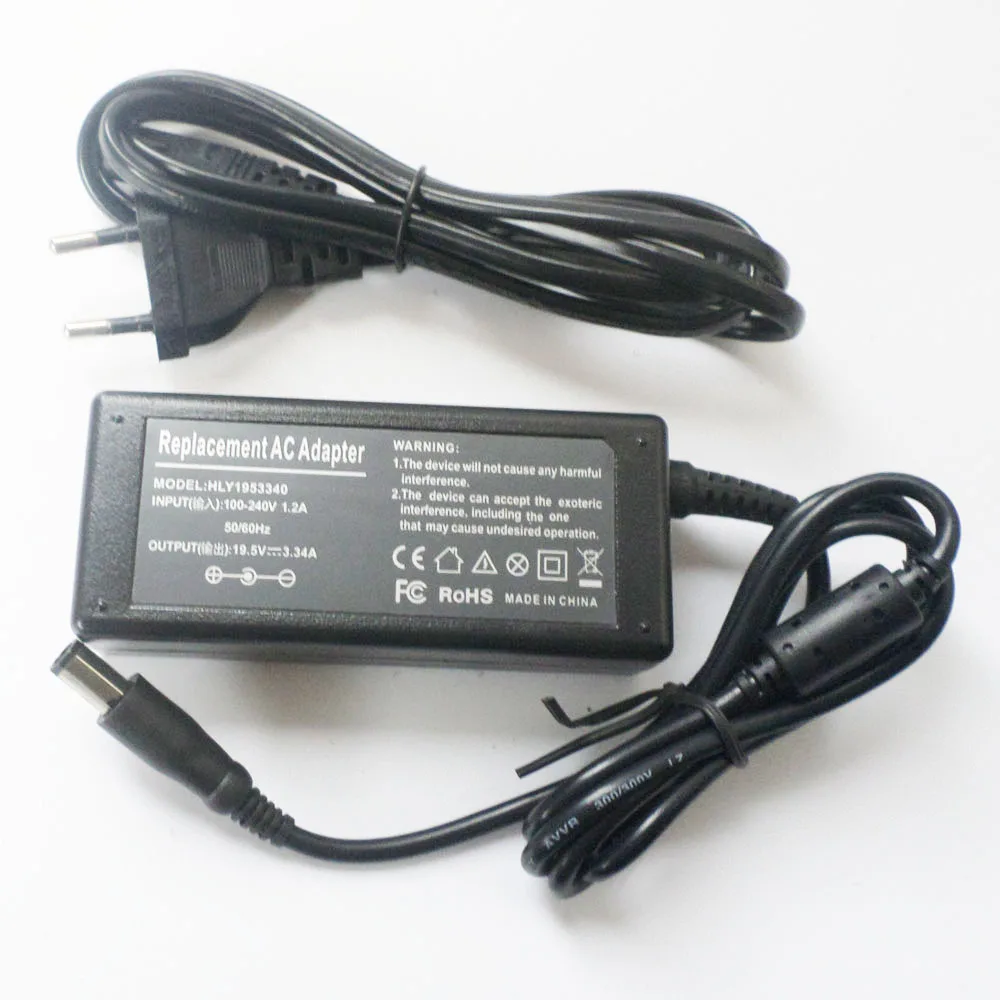 

New 19.5V 3.34A 65W AC Adapter +Cable For Dell DA65NS4-00 NX061 XK850 YR733 PA-21 Octagon Plug Battery Charger Power Supply Cord