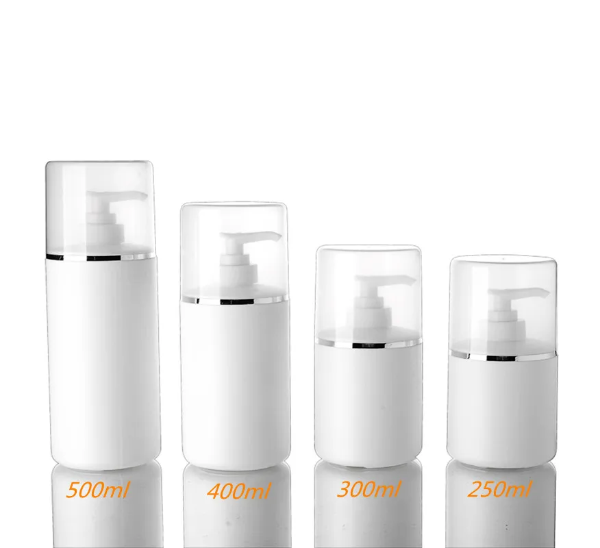 

Оптовая продажа, 500 мл, фотоемкость с серебристым краем, емкость с пустым контейнером