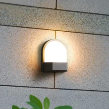 Открытый настенный светильник водонепроницаемый IP65 светодиодный настенный светильник вверх и вниз 10 Вт шлюз сад балкон коридор вилла крыльцо