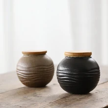 TANGPIN керамические чайные канистры, винтажные чайные канистры, китайский чай кунг-фу, аксессуары для хранения продуктов или чая