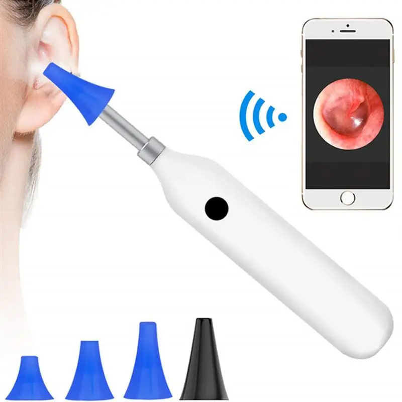 

Ear Wax Cleaner Diagnostic Utility 6 LEDs Otoscope Portable Magnifying Lens For Home ear care tool