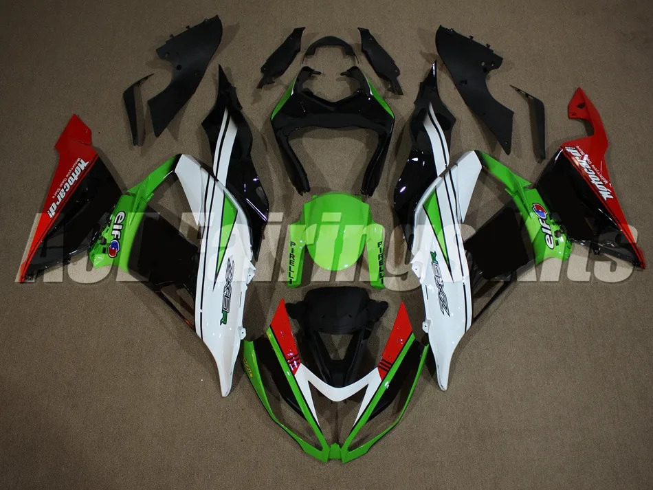 Набор для противоблокировочной тормозной системы подходит для Kawasaki ZX6R 2013 Мотоцикл Обтекатели ZX-6R ниндзя 636 599 пользовательские Лидер продаж стиль