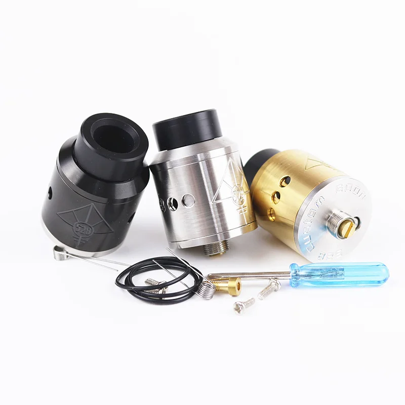 GOON 528 RDA 24 мм испаритель ремонтопригодные капельные форсунки с штифтовым нижним